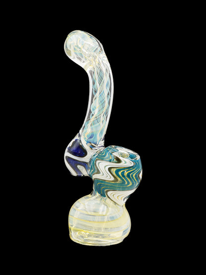 Awesome Green Glass Bubbler