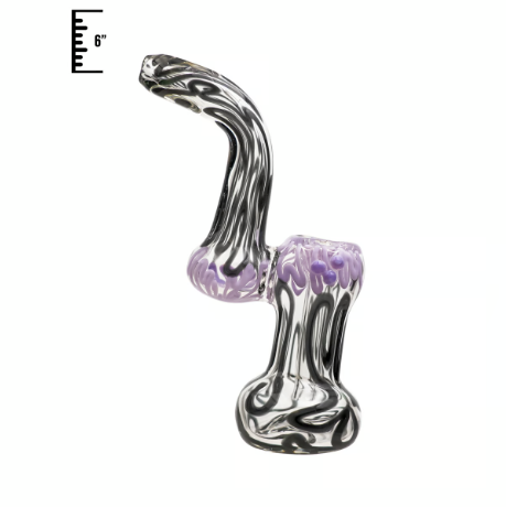 6"  Glass Bubbler Pipe