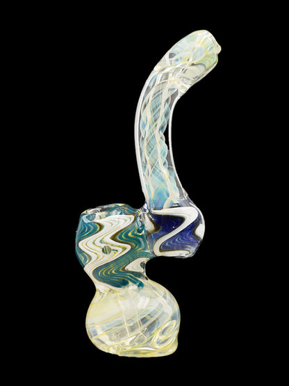 Awesome Green Glass Bubbler