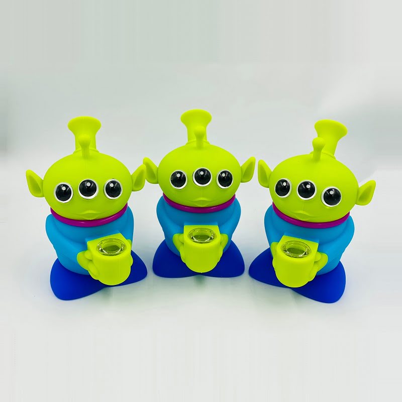 Alien Silicone Waterpipe