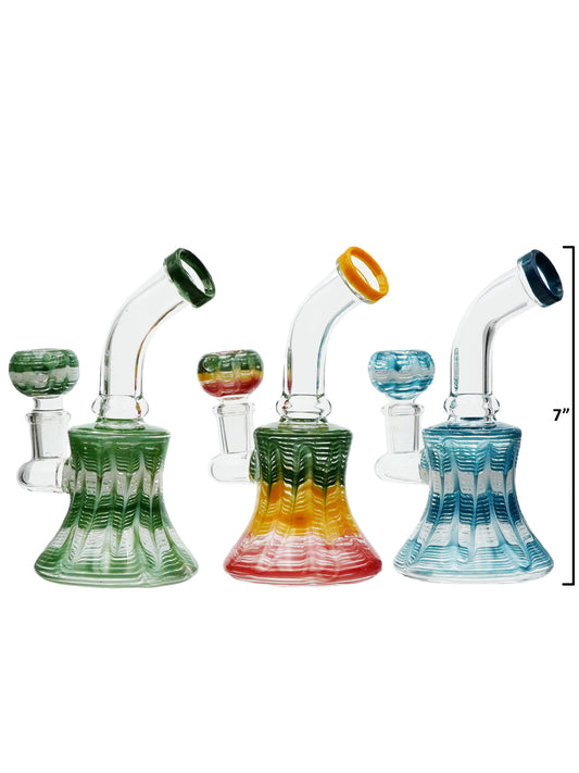 6" Glass Water Pipe