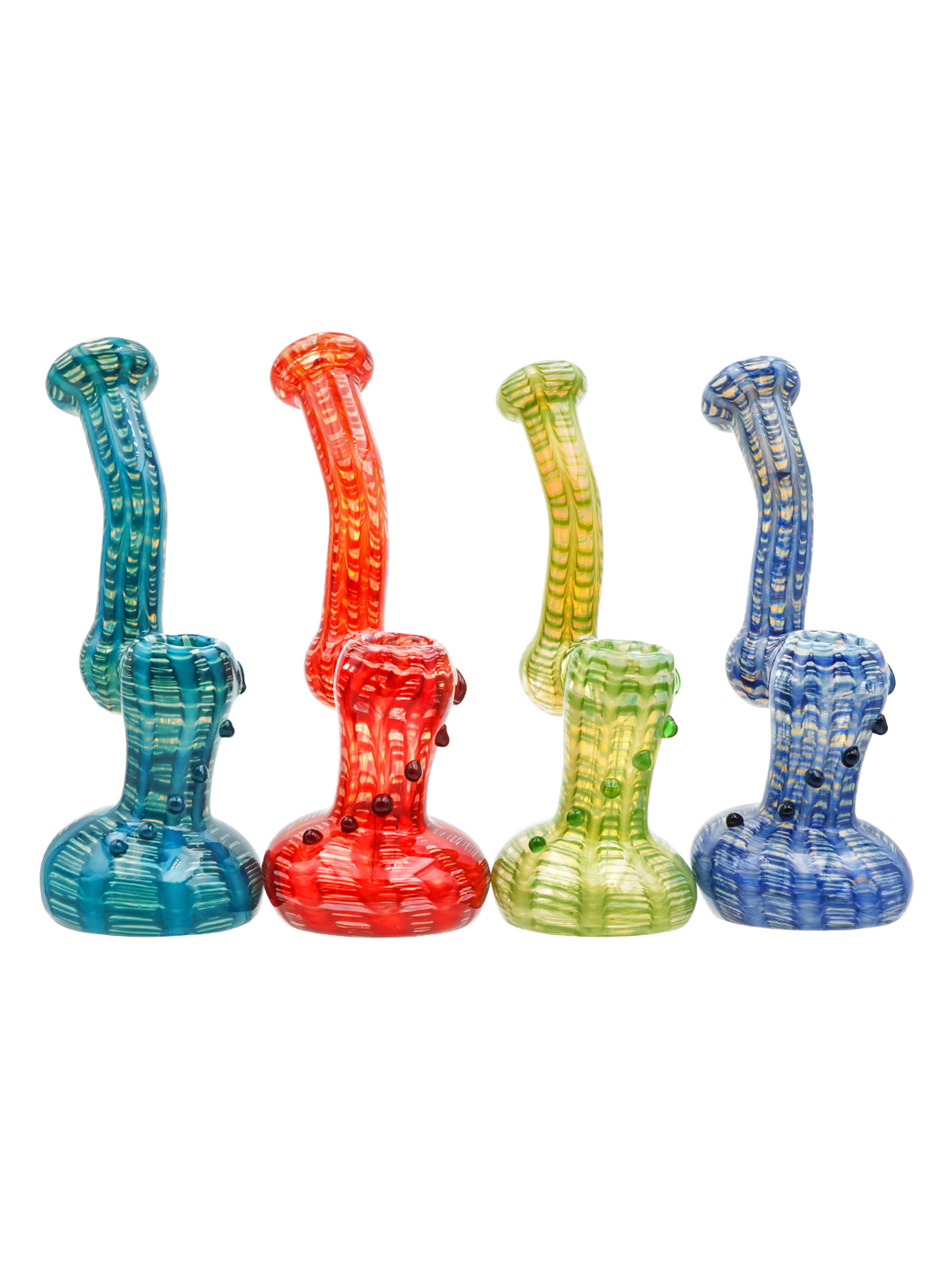 7" Glass Bubbler Pipe