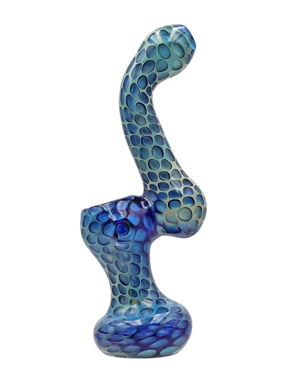 6" Honey Comb Glass Bubbler