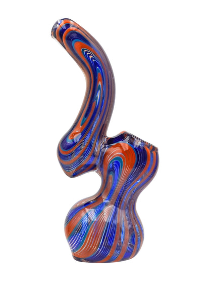 Amazing Waves Glass Bubbler