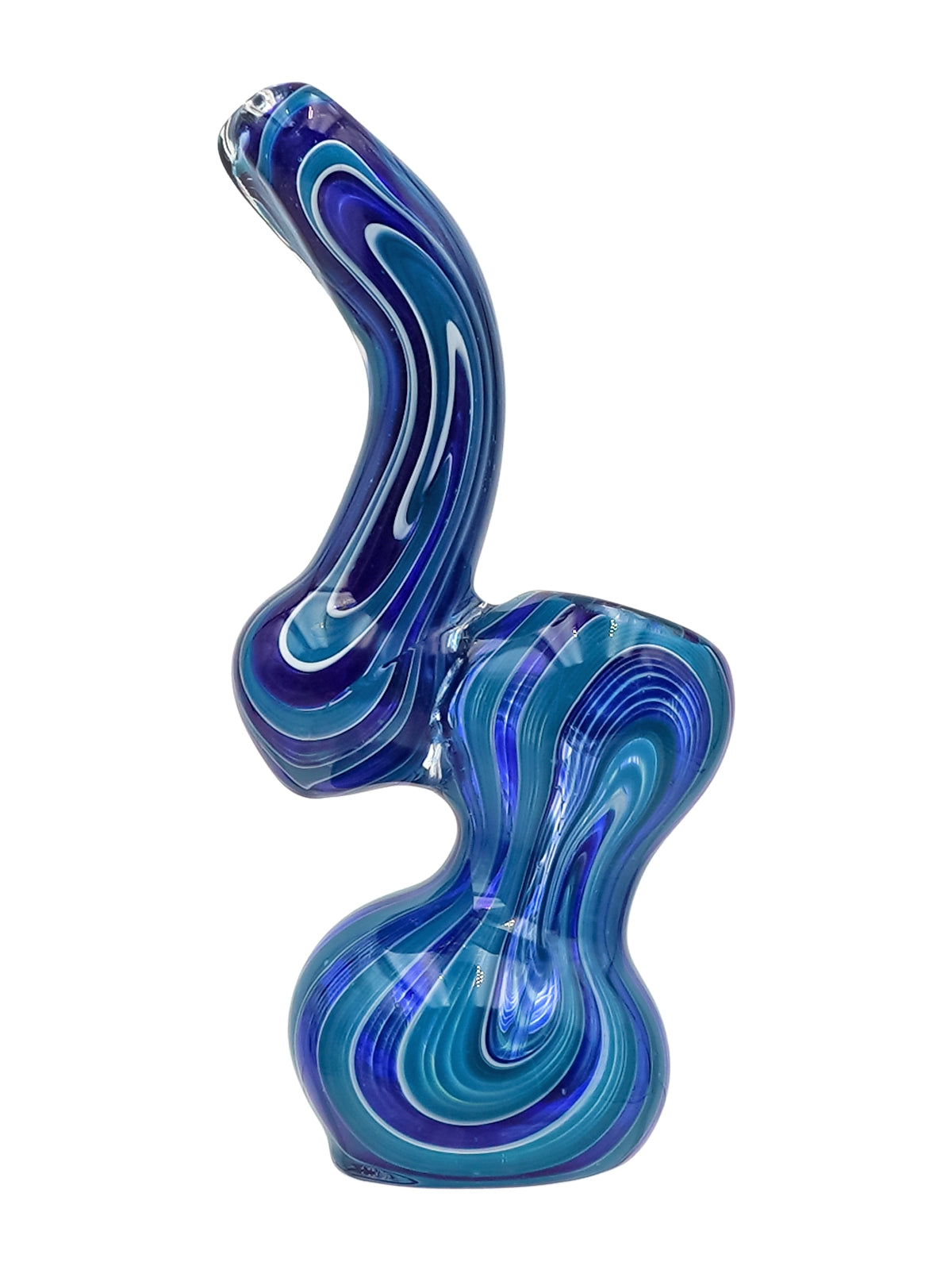 Amazing Waves Glass Bubbler