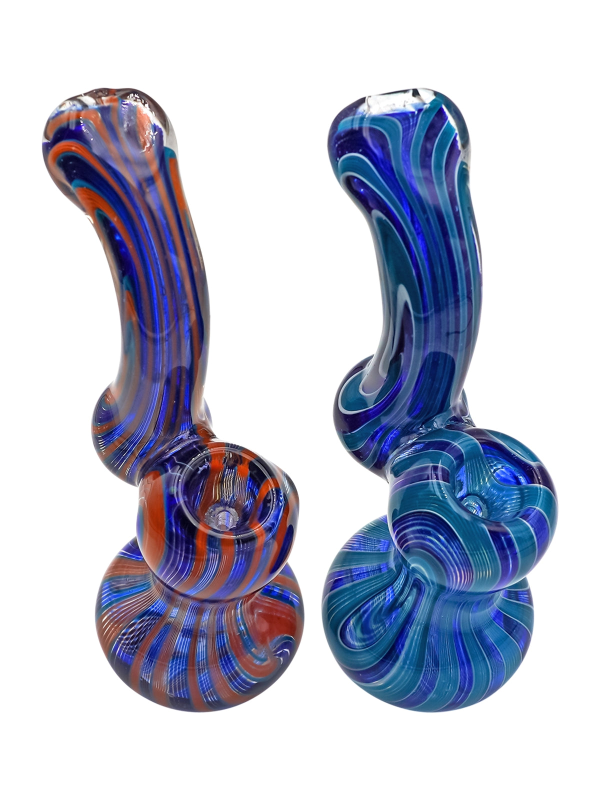 Amazing Waves Glass Bubbler