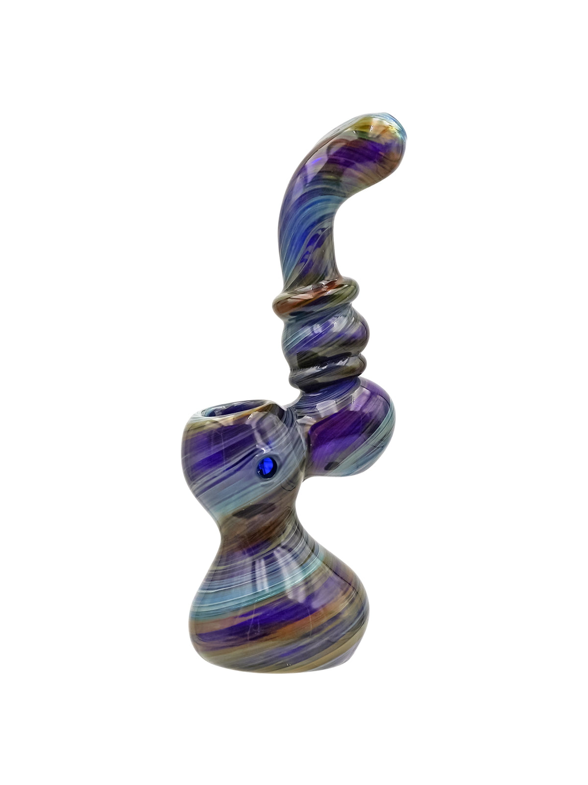 Hue 2 Lines Glass Bubbler