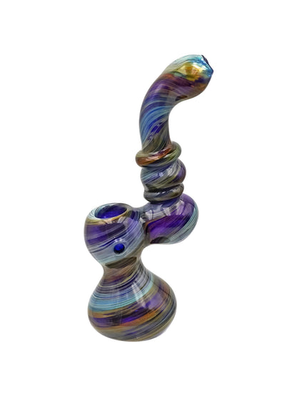 Hue 2 Lines Glass Bubbler