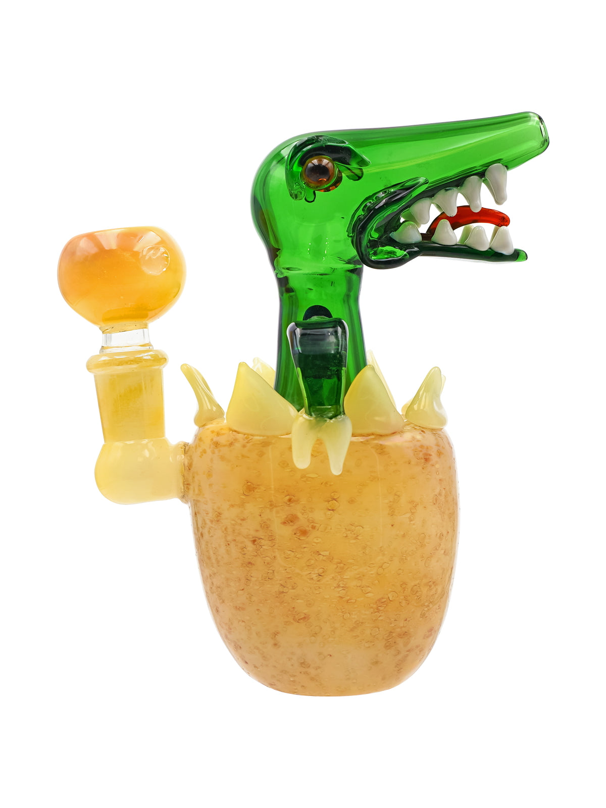 Glass Crocodile Water Pipe