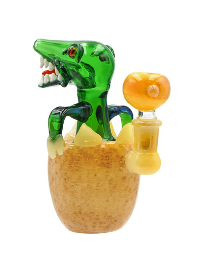 Glass Crocodile Water Pipe