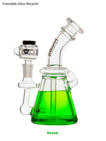 7" Freezable Glass Recycler