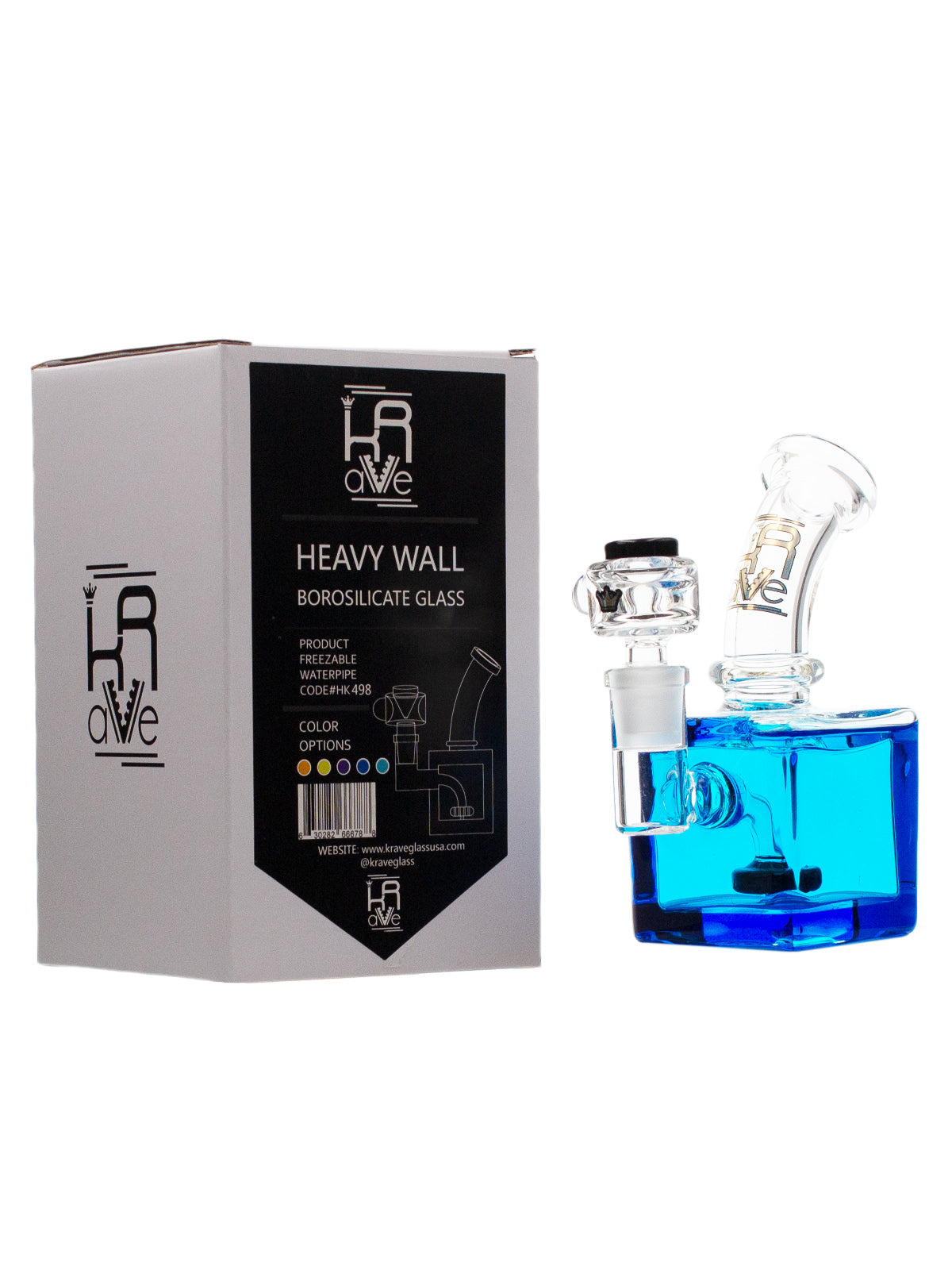 Krave Cube Freezable Dab Rig