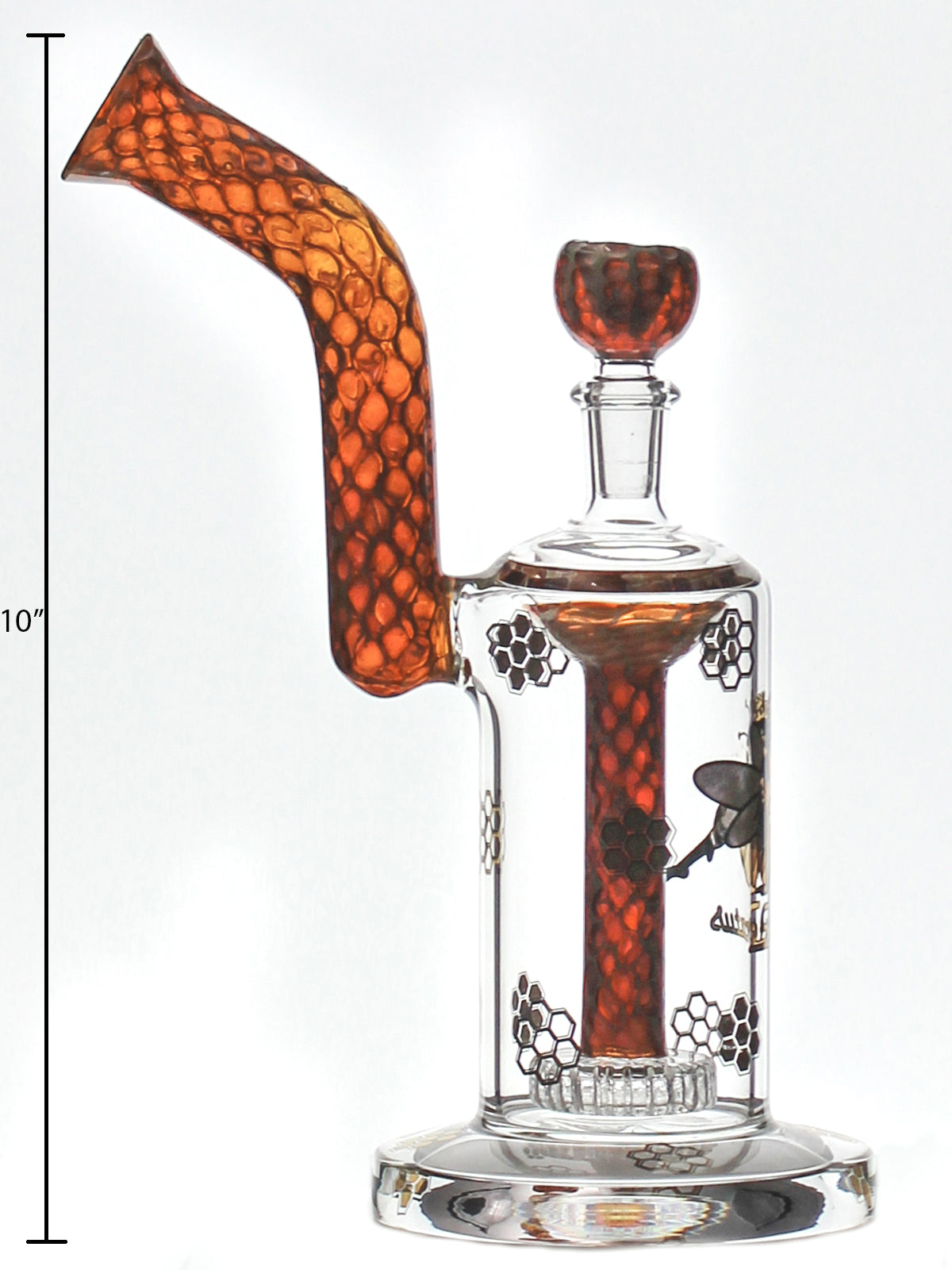 Stratus Honeycomb Bent-Neck water pipe