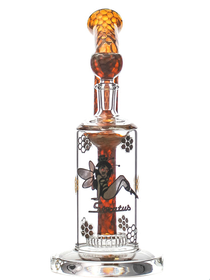 Stratus Honeycomb Bent-Neck water pipe