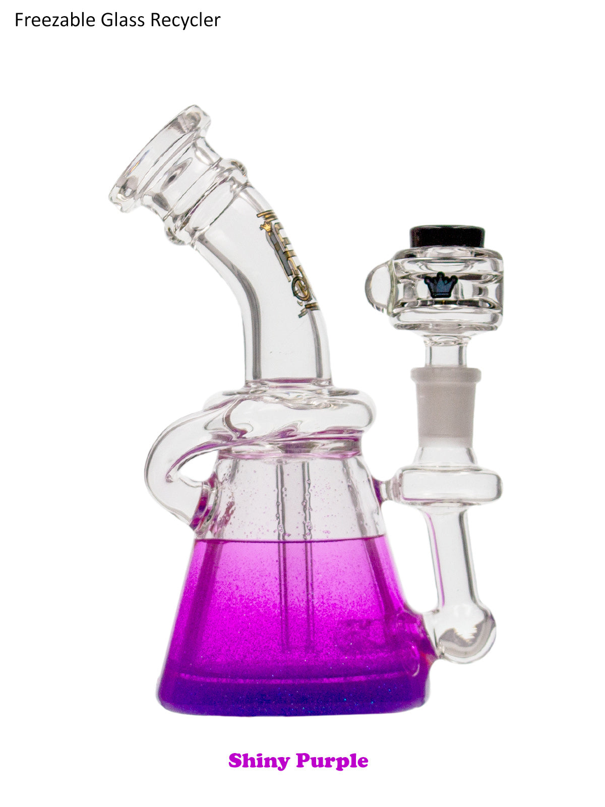7" Freezable Glass Recycler