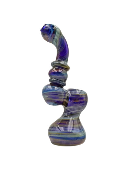 Hue 2 Lines Glass Bubbler