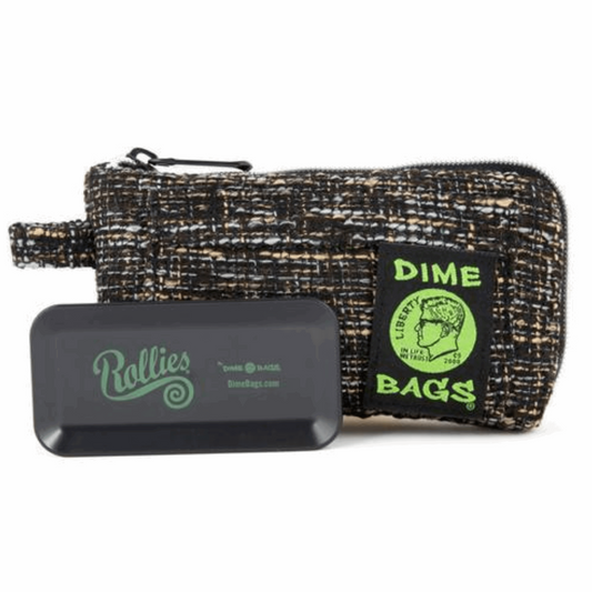 Dime Bags Padded Travel Pouch Case - Concrete