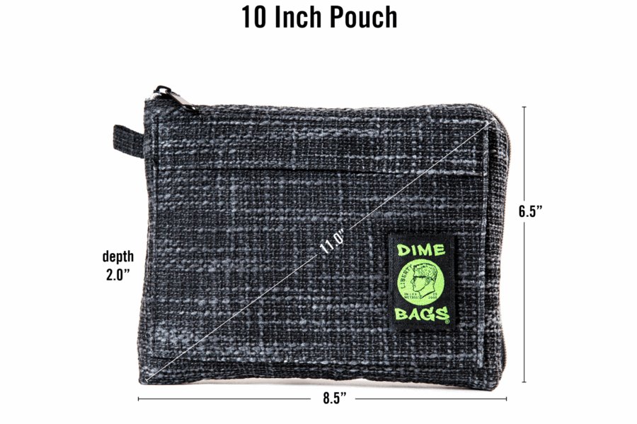 Dime Bags Padded Travel Pouch Case - Blue