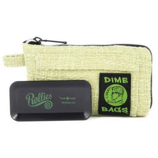 Dime Bags Padded Travel Pouch Case - Green