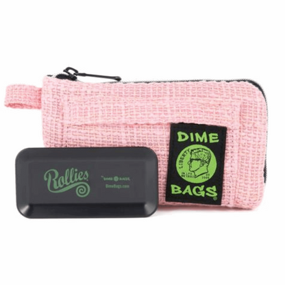 Dime Bags Padded Travel Pouch Case - Pink