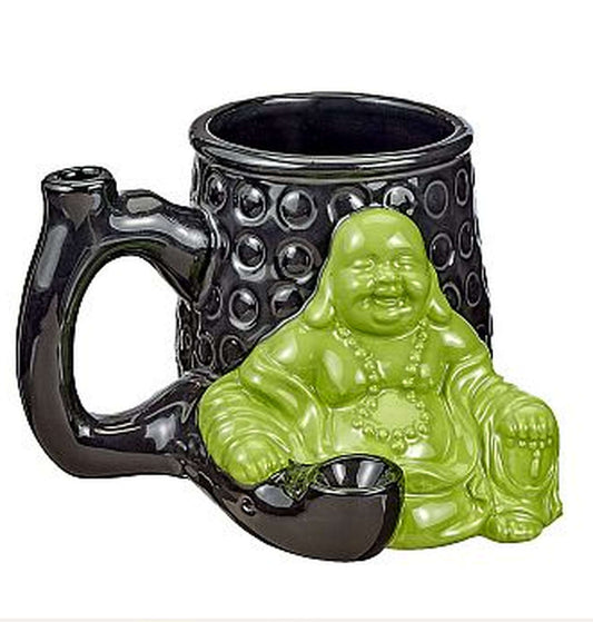 Buddha Ceramic Mug Pipe