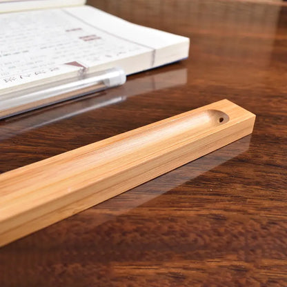 Wood Incense Stick Holder