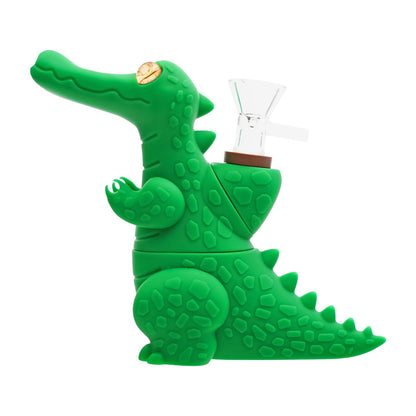 5" Silicone Crocodile Waterpipe