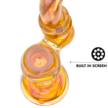 7" Glass Bubbler