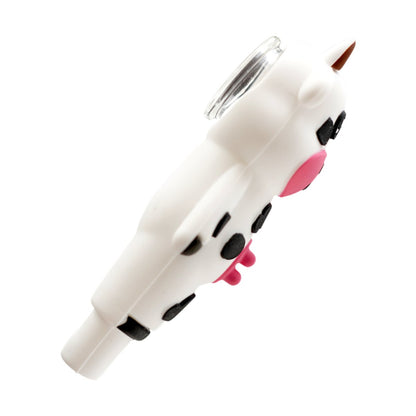 4" Silicon Cow Handpipe