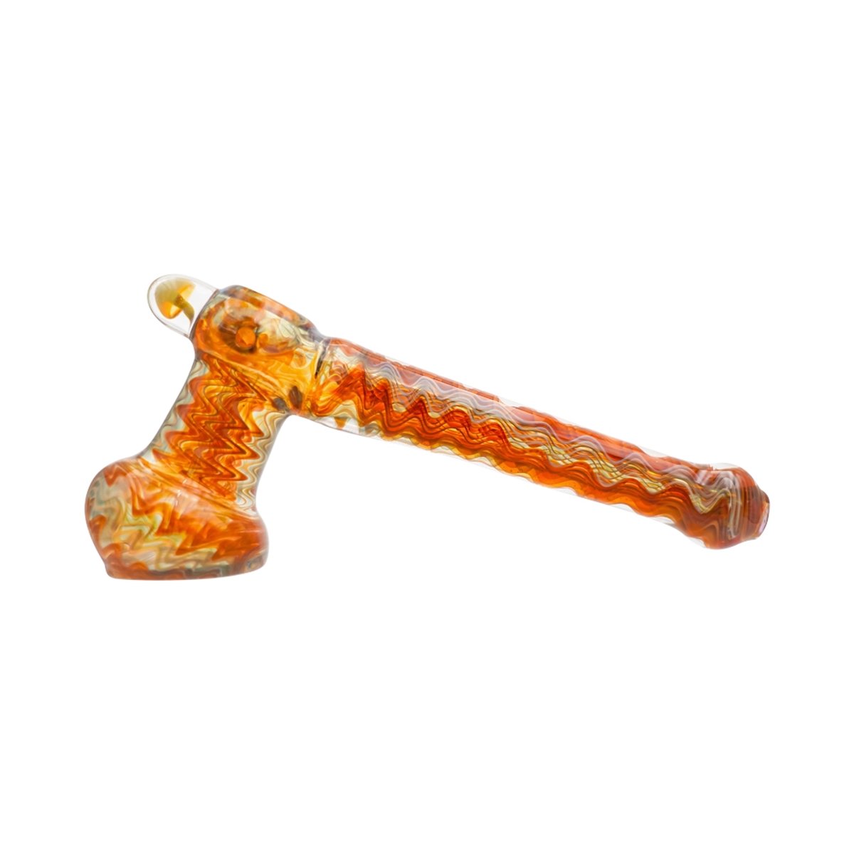 7" Waves Glass Bubbler