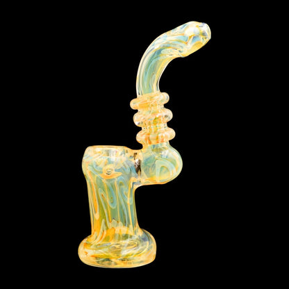 6" Waves Glass Bubbler