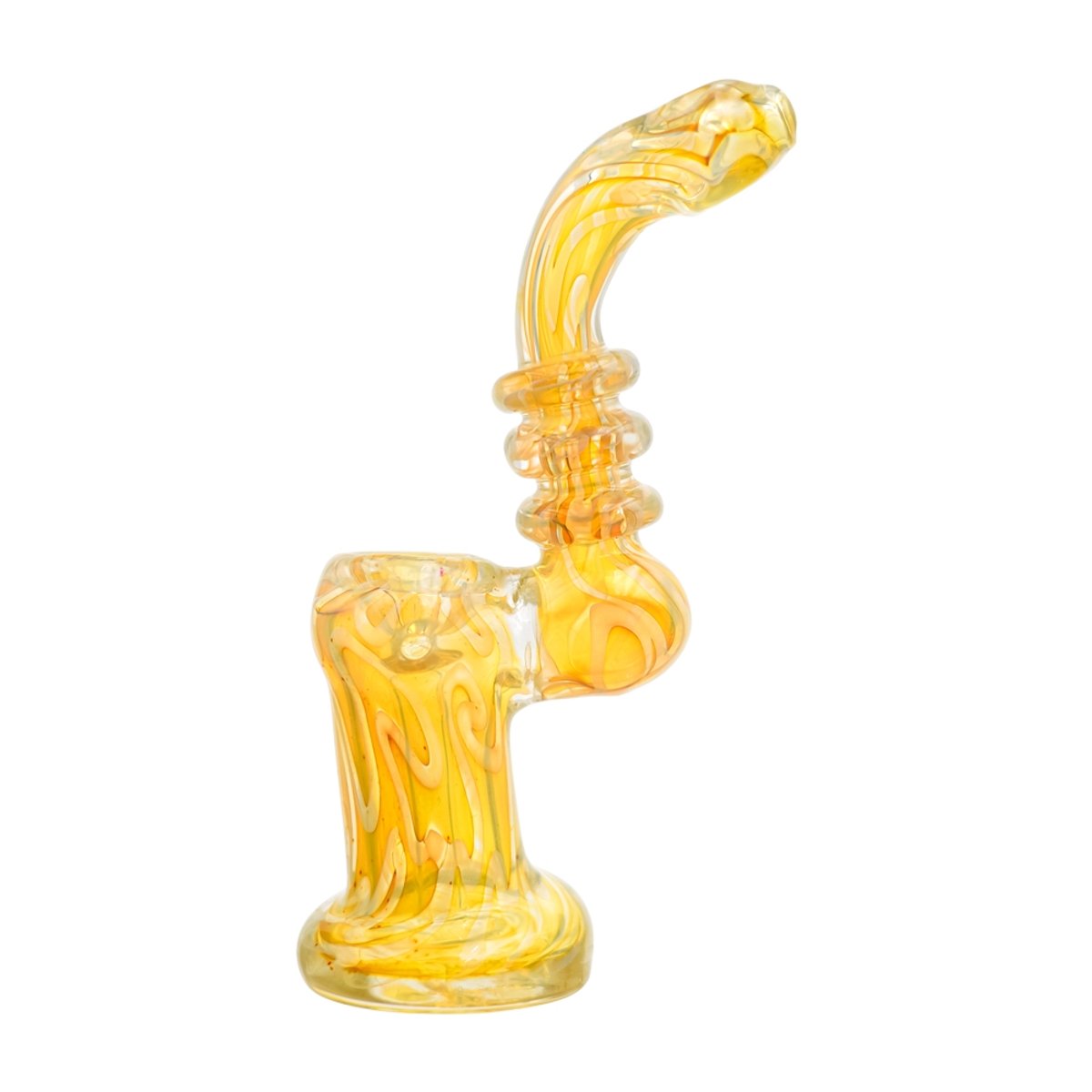 6" Waves Glass Bubbler