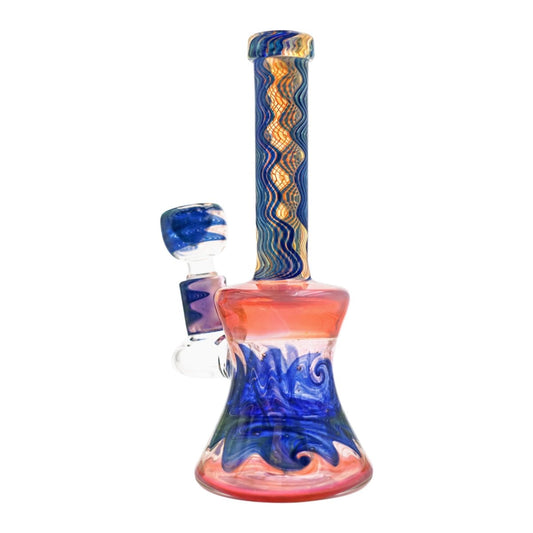 Psychedelic Clouds Glass Water Pipe