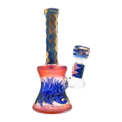 Psychedelic Clouds Glass Water Pipe