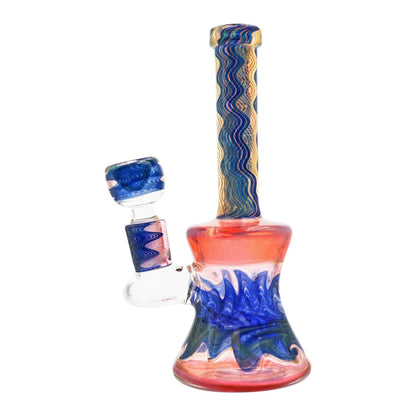 Psychedelic Clouds Glass Water Pipe