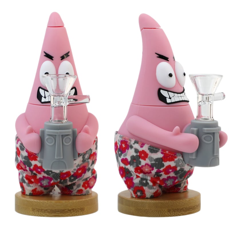 Silicone Patrick Star Waterpipe