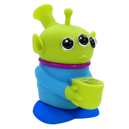 Alien Silicone Waterpipe