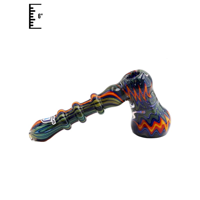 6" Stratus Glass Bubbler