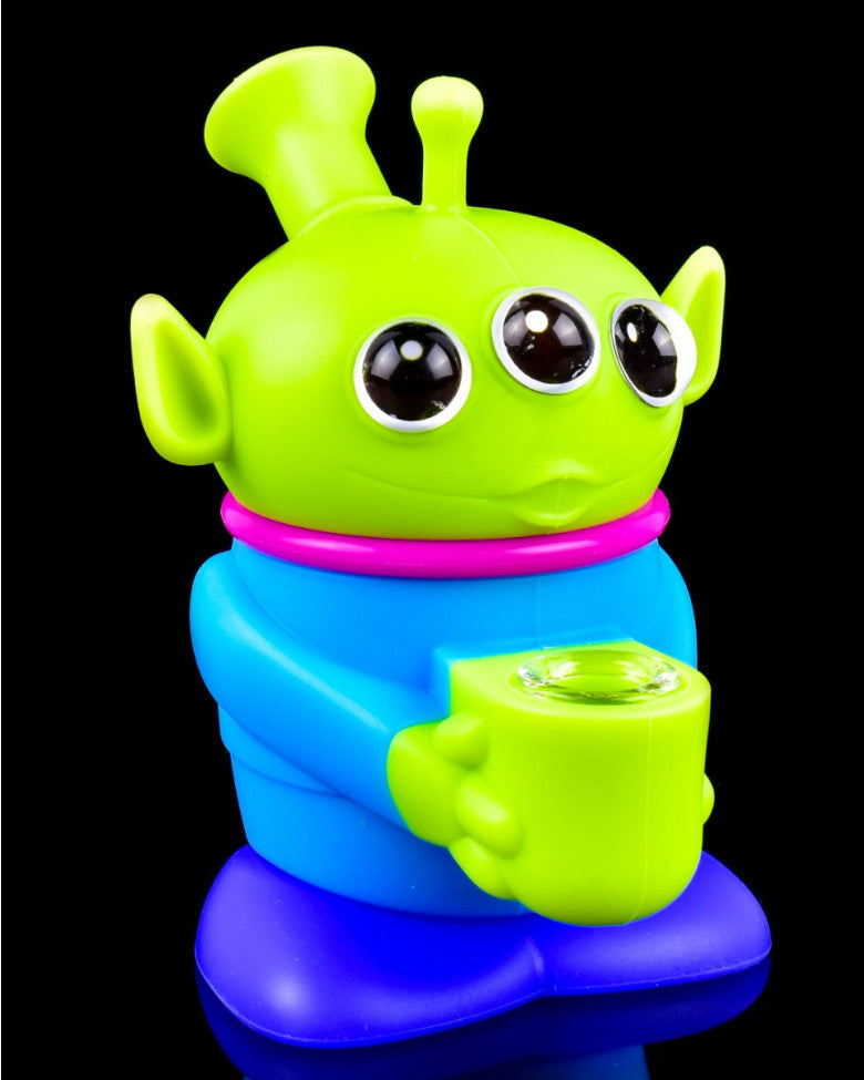 Alien Silicone Waterpipe