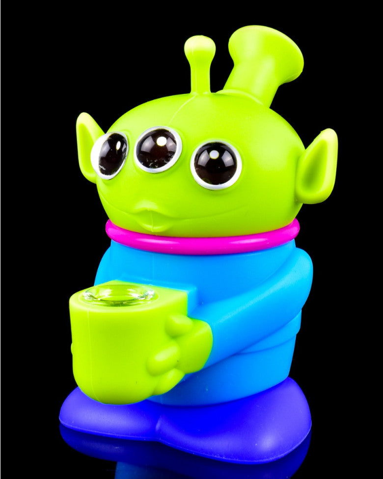 Alien Silicone Waterpipe