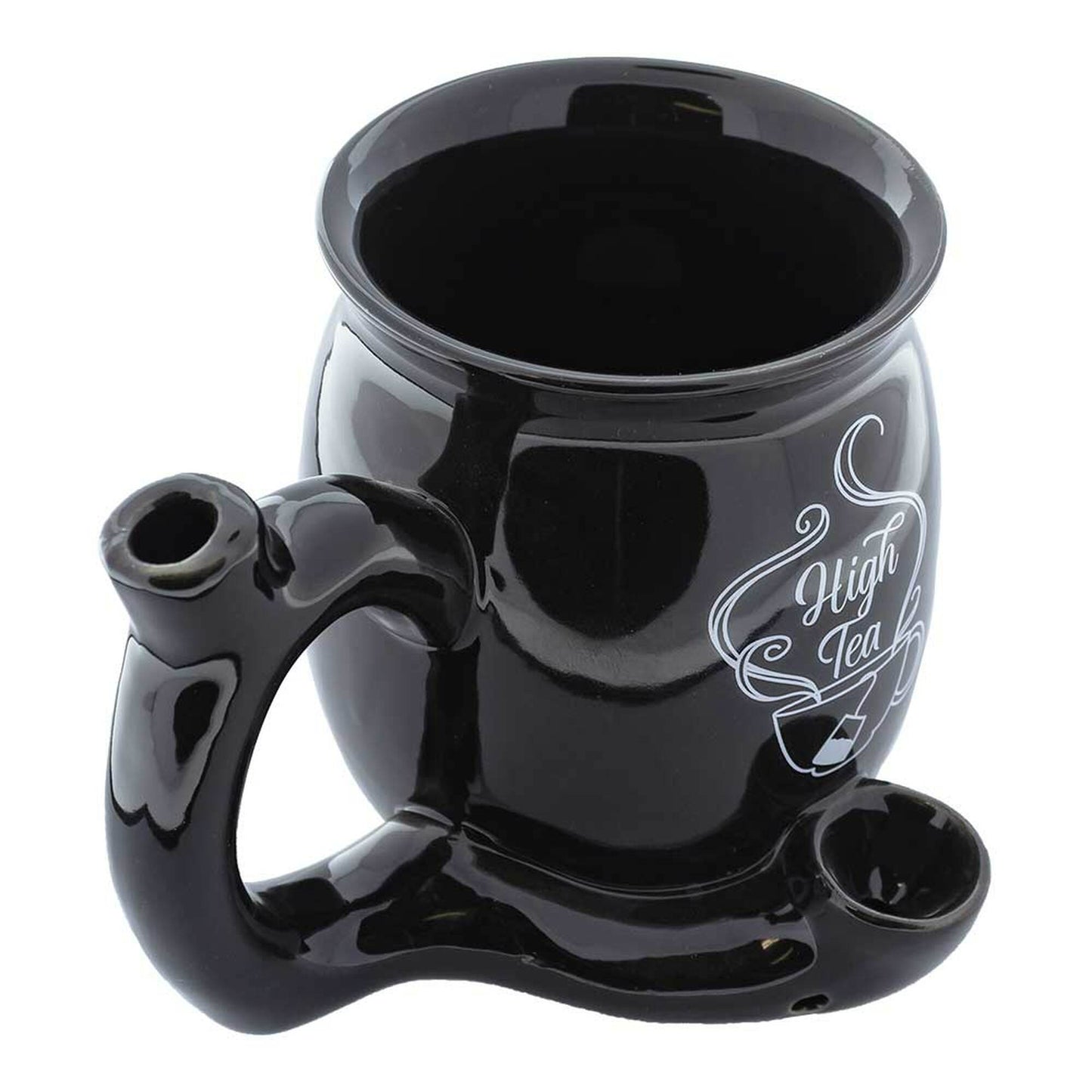 Black High Tea Pipe Mug