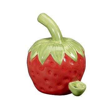 Ceramic Strawberry Pipe