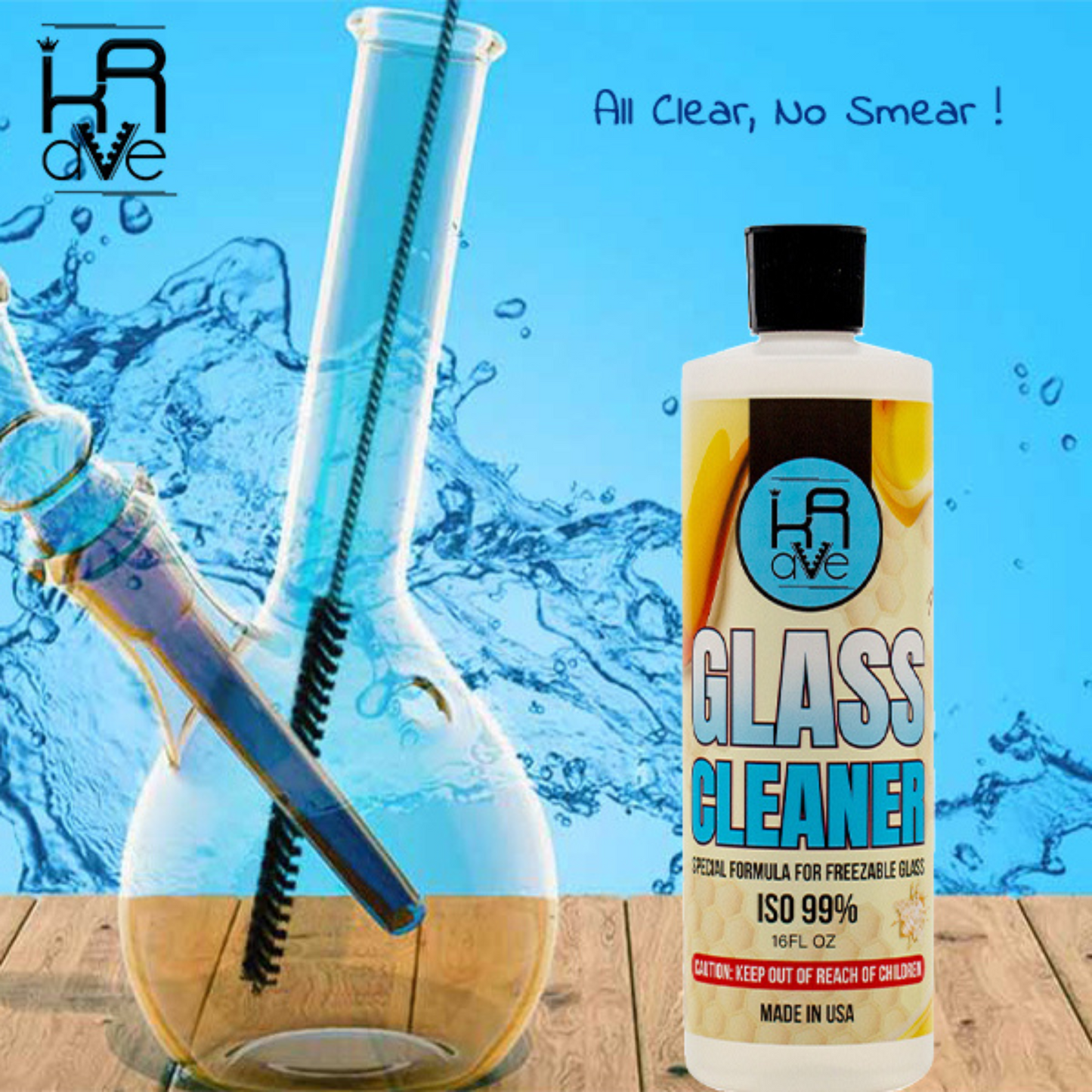 Krave Glass Cleaner 16oz