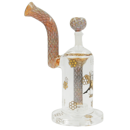 Stratus Honeycomb Bent-Neck water pipe