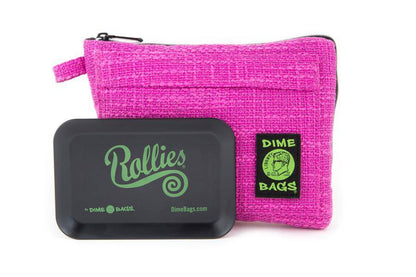 Dime Bags Padded Travel Pouch Case - Magenta