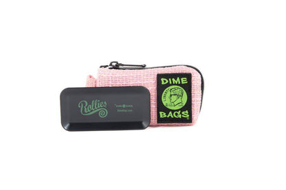 Dime Bags Padded Travel Pouch Case - Pink