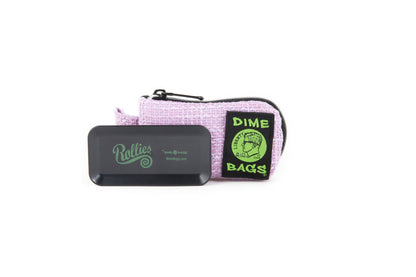 Dime Bags Padded Travel Pouch Case - Purple