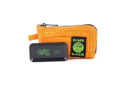 Dime Bags Padded Travel Pouch Case - Orange