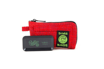 Dime Bags Padded Travel Pouch Case - Red