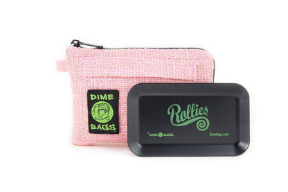 Dime Bags Padded Travel Pouch Case - Pink